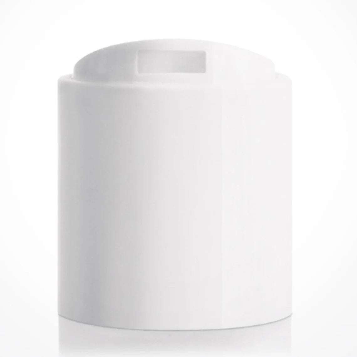 16 Oz Amber Cosmo Rounded Bullet Shampoo Bottle White Disc Cap 24/410