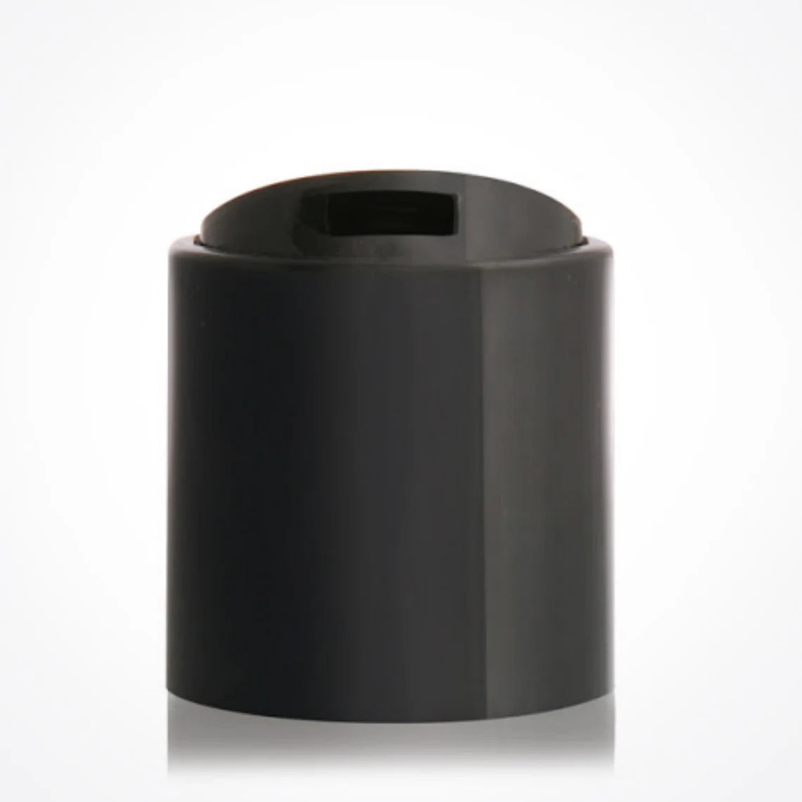 16 Oz Amber Cosmo Rounded Bullet Shampoo Bottle w/ Black Disc Cap 24/410