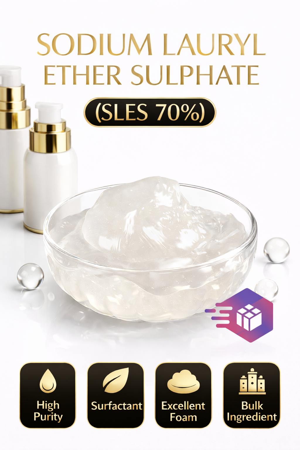 SLES 70% (Sodium Lauryl Ether Sulphate) – High Foaming Surfactant