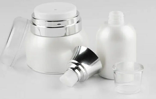 New 30/50g Airless Pearl White Luxury Skincare Bottle.