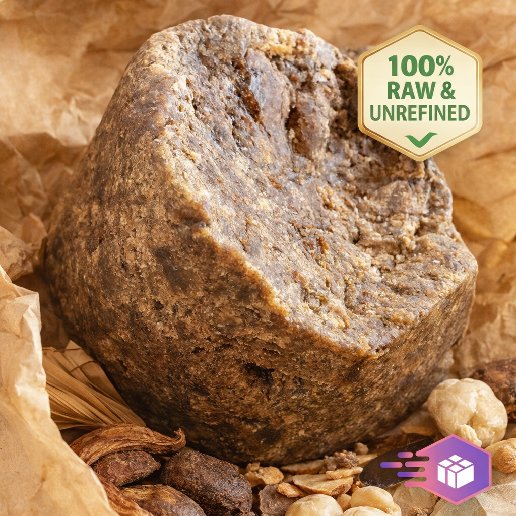 Raw African Black Soap | Organic Traditional Acne & Dark Spot Soap