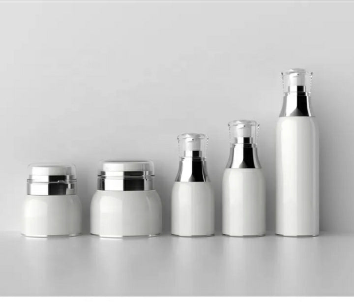 New 30/50g Airless Pearl White Luxury Skincare Bottle.