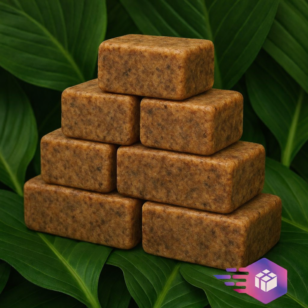 Raw African Black Soap | Organic Traditional Acne & Dark Spot Soap