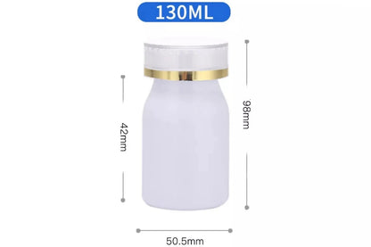 White PETG Plastic Pill Vitamin Capsule | Bottle | Container | Pharmaceutical