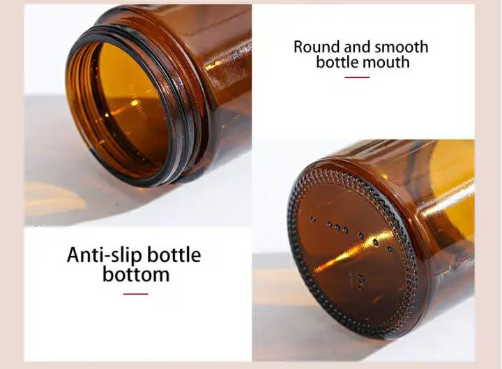 2oz Glass Cream Jar, Gold Lid DIY Skincare Containers (Bulk)